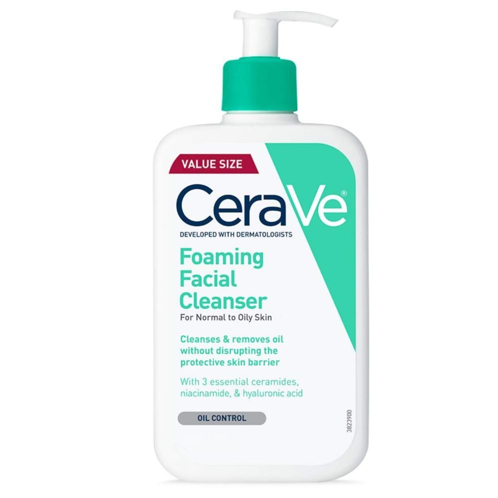 CeraVe Foaming Facial Cleanser (8oz / 236ml), USA8oz