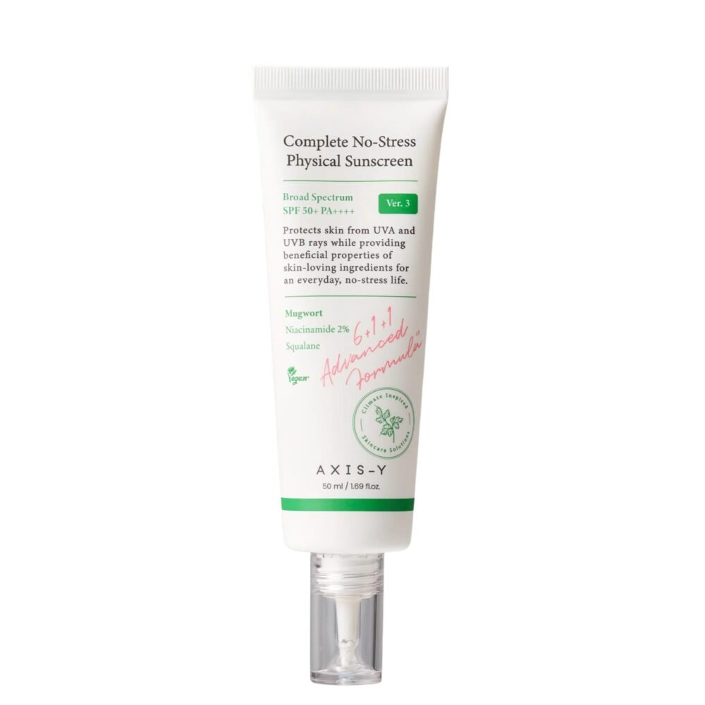 Axis-Y Complete No-Stress Physical Sunscreen SPF 50+ PA++++