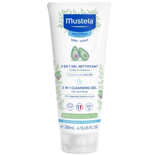 Mustela 2-in-1 Hair & Body Wash 200ML