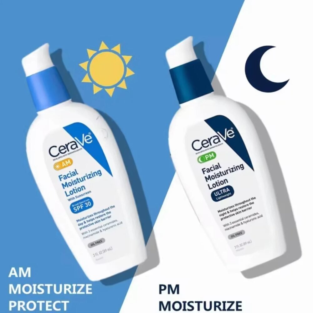 CeraVe AM Facial Moisturizing Lotion with SPF 30 (89ml), USA89ml, USA