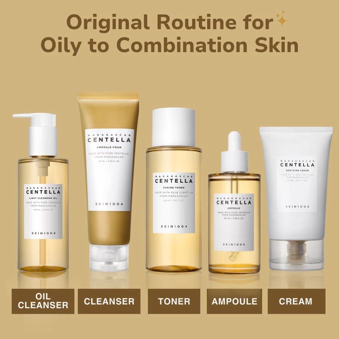 Skin1004 Centella Complete Calming Set For Oily skin