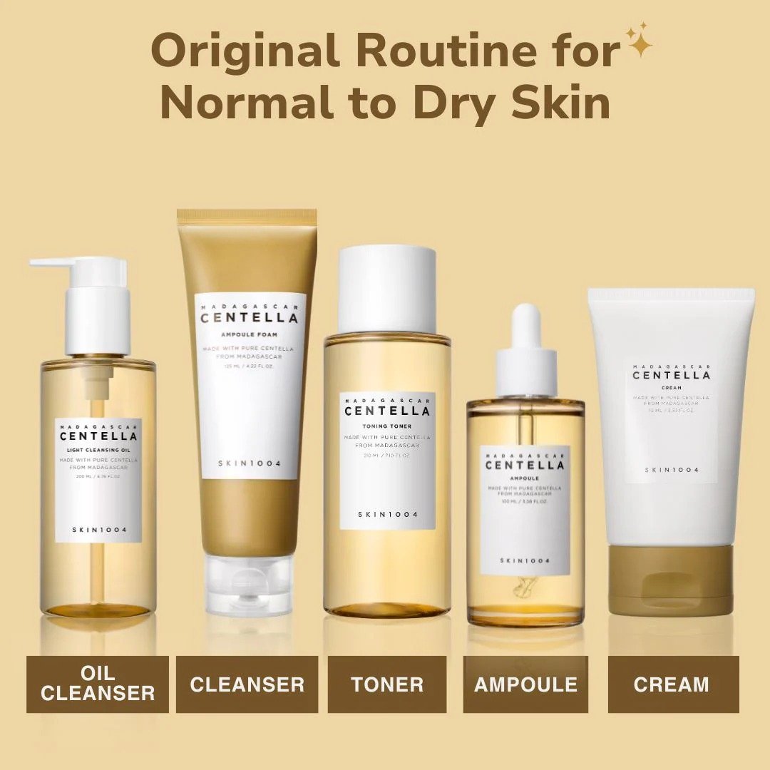 Skin1004 Centella Complete Repair Skincare Set For Dry Skin