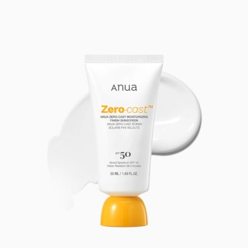 Anua Zero Cast Moisturizing Finish Sunscreen SPF50+ PA++++ – 50ML