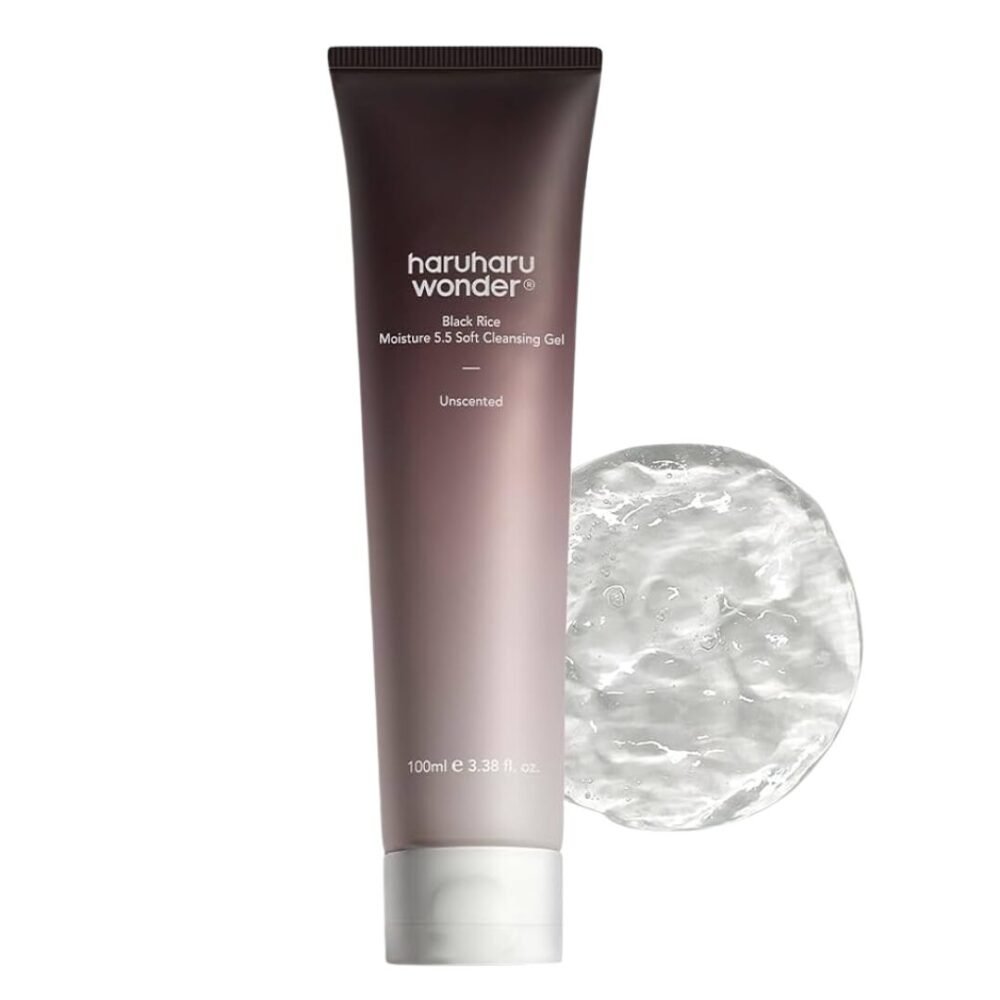 HaruHaru Wonder Black Rice Moisture 5.5 Soft Cleansing Gel – 100ml