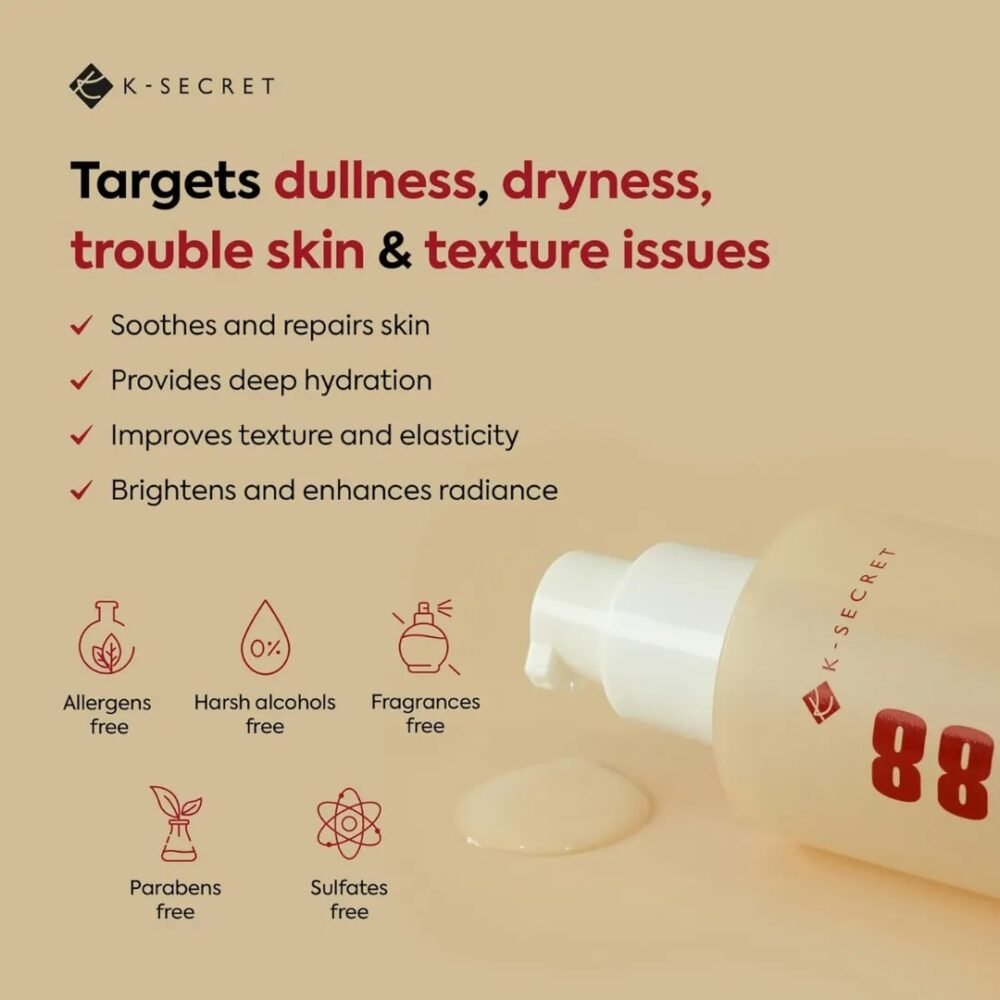 K Secret Seoul 1988 Essence Snail Mucin 97% + Rice