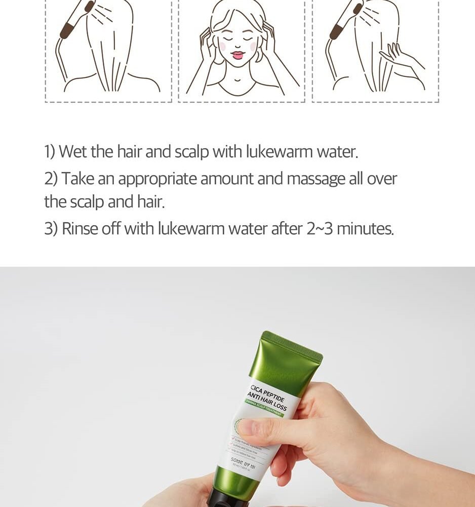 Some By Mi Cica Peptide Anti Hair Loss Derma Scalp Treatment