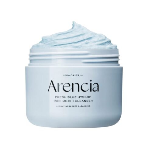 Arencia Fresh Blue Hyssop Rice Mochi Cleanser