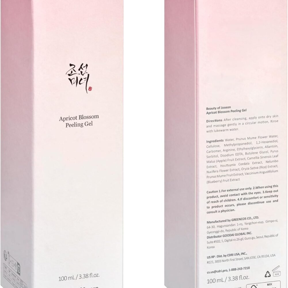 Beauty of Joseon Apricot Blossom Peeling Gel
