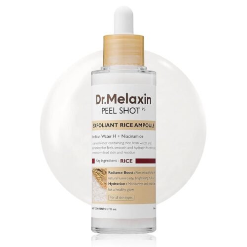 Dr. Melaxin Peel Shot Exfoliating White Rice Ampoule (80ml)