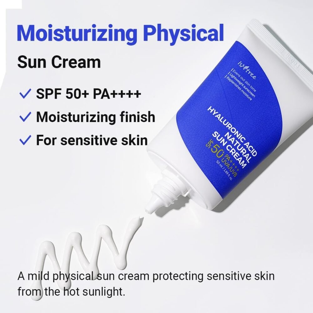 Isntree Hyaluronic Acid Natural Sun Cream SPF50+
