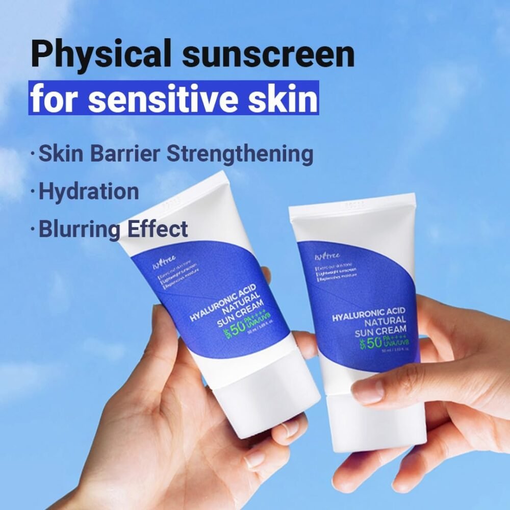 Isntree Hyaluronic Acid Natural Sun Cream SPF50+