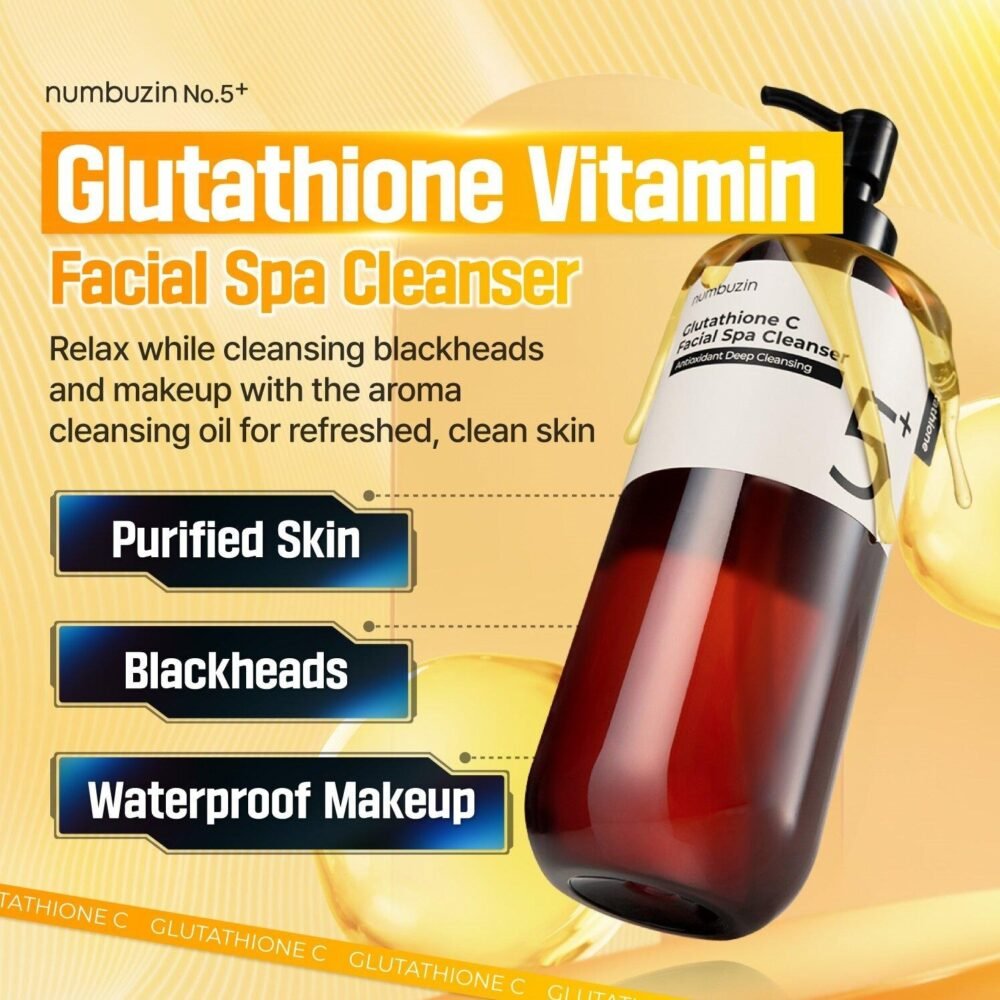 Numbuzin Glutathione C Facial Spa Cleanser No. 5