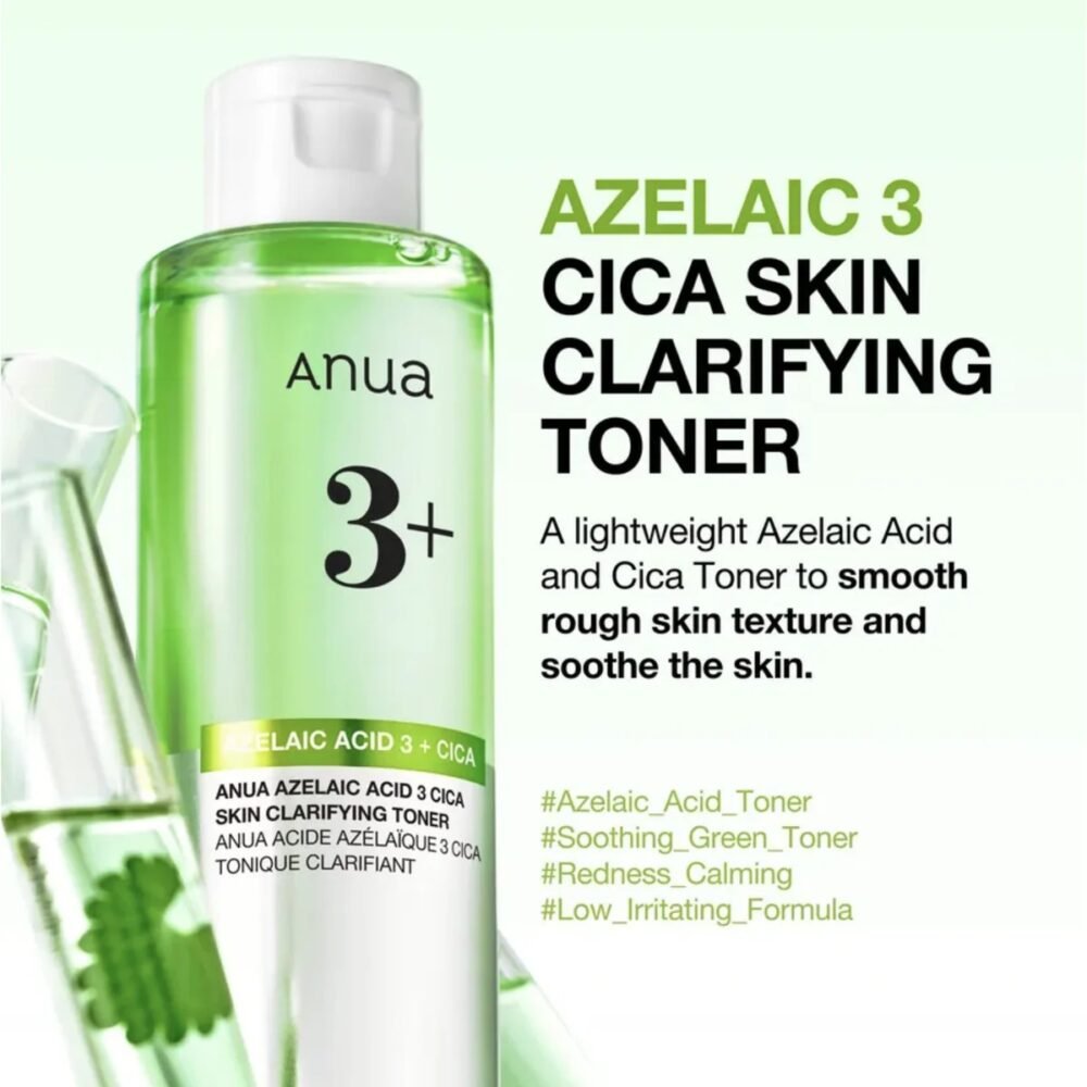 Anua Azelaic 3 Cica Skin Clarifying Toner