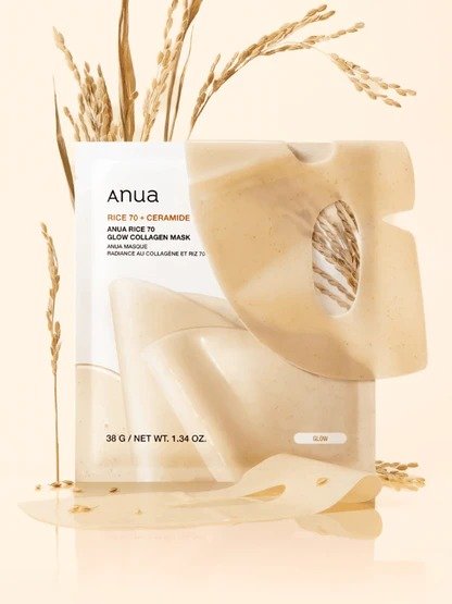Anua Rice 70 Collagen Mask