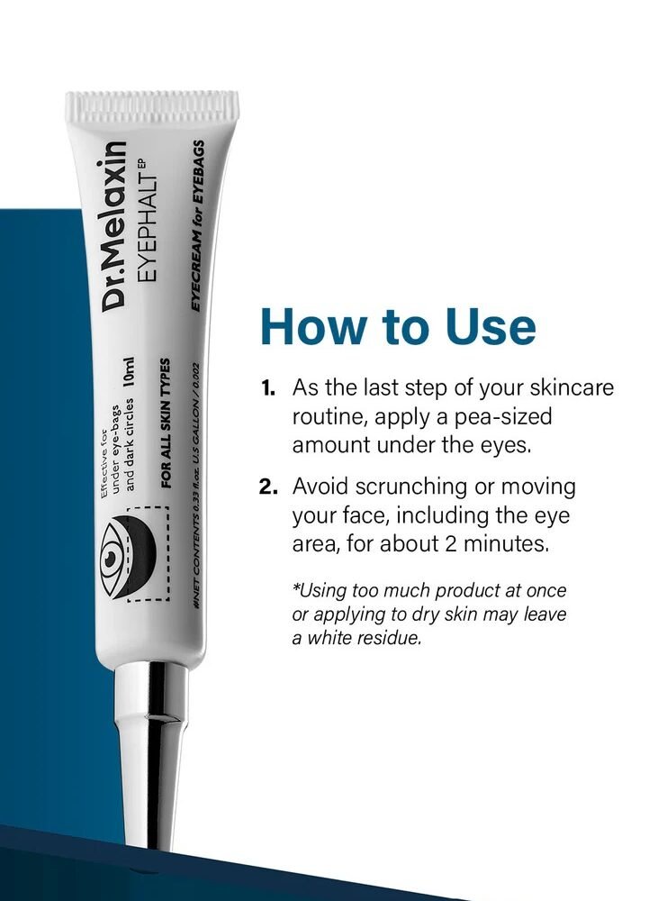 Dr. Melaxin's Eyephalt Eyebag Cream 10ml