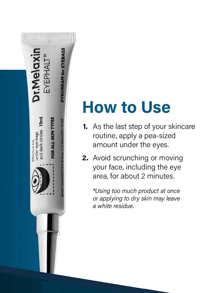 Dr. Melaxin's Eyephalt Eyebag Cream 10ml – Street 55 Qatar