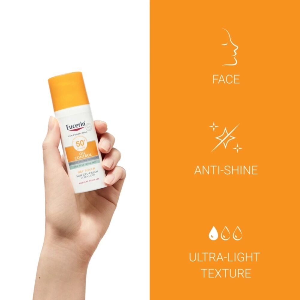 Eucerin Sun Oil Control Dry Touch Cream Gel SPF 50+