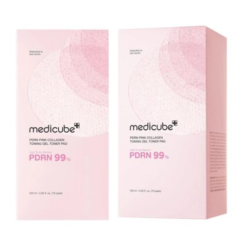 Medicube PDRN Pink Collagen Toning Gel Toner Pad (70 Pads)