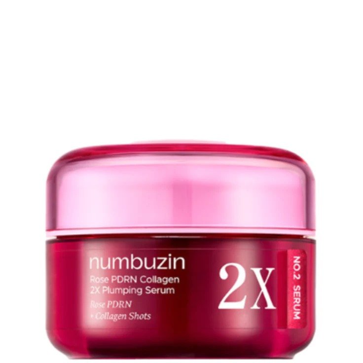 Numbuzin No. 2 Rose PDRN Collagen 2X Plumping Serum 30ml