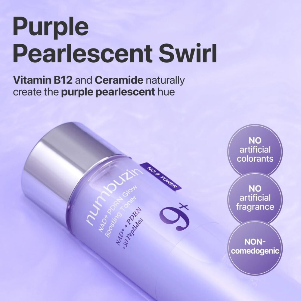 Numbuzin No. 9 Eye Cream, Essence & Toner Combo-Brightening , Anti-Aging Eye & Face Skincare Set