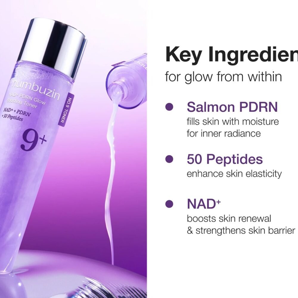 Numbuzin No.9+ NAD+ PDRN Glow & Lifting Duo