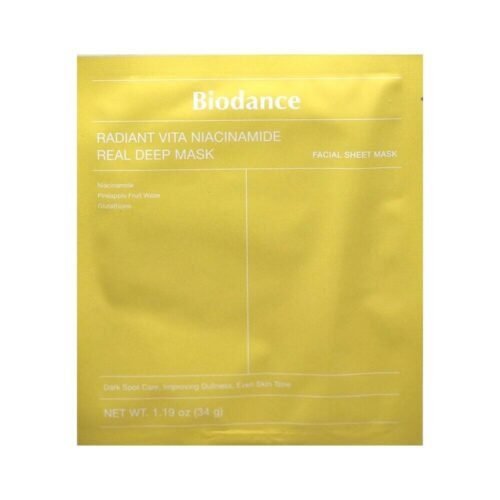 Biodance Radiant Vita Niacinamide Real Deep Mask (1 Sheet)