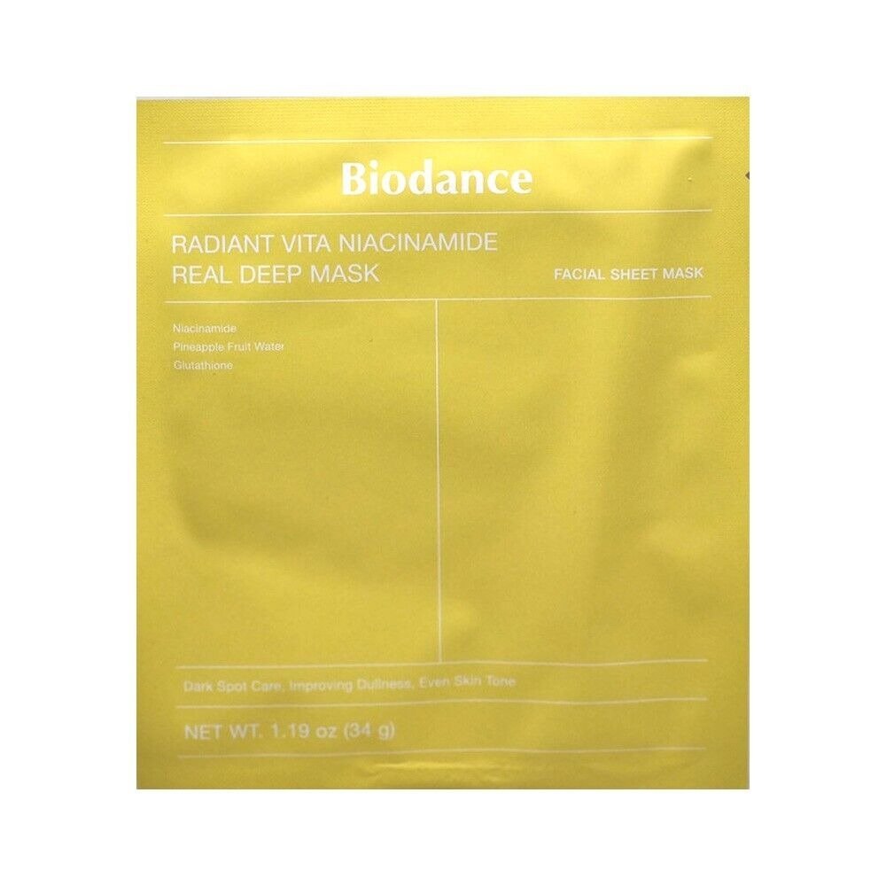 Biodance Radiant Vita Niacinamide Real Deep Mask (1 Sheet)