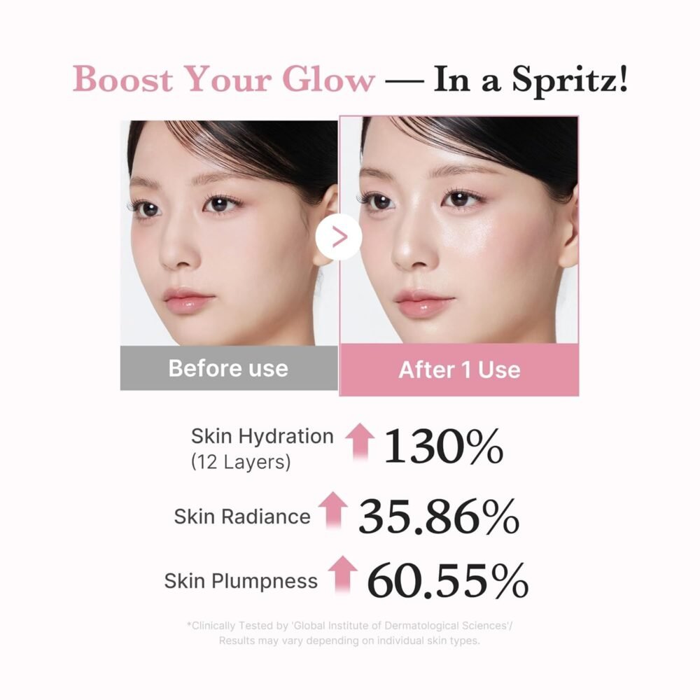 Medicube PDRN Pink Collagen Glow Jelly Mist Serum 100ml