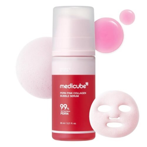 Medicube PDRN Pink Collagen Bubble Serum (95ml)