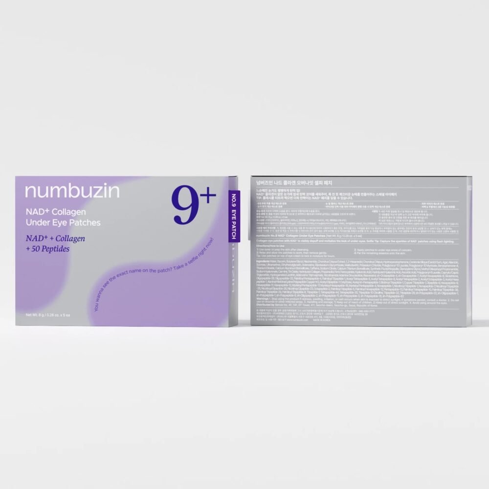 Numbuzin No.9 NMN Collagen Under Eye Patches (5 EA / 8 g)