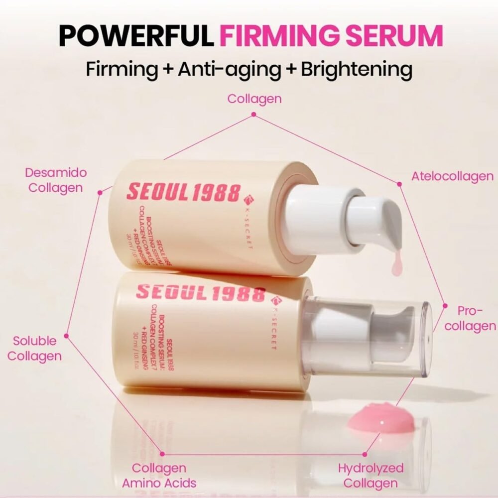 Seoul 1988 Boosting Serum: Collagen Complex 7 + Red Ginseng