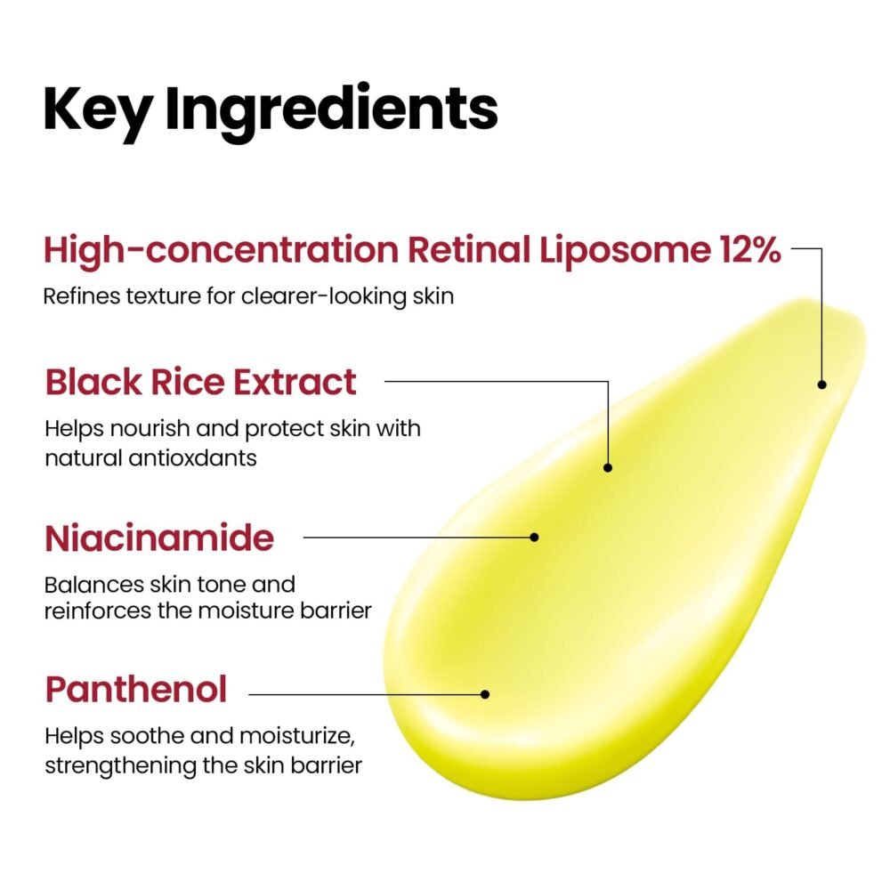 Seoul 1988 Advanced Shot: Retinal Liposome 12% + Black Rice 1
