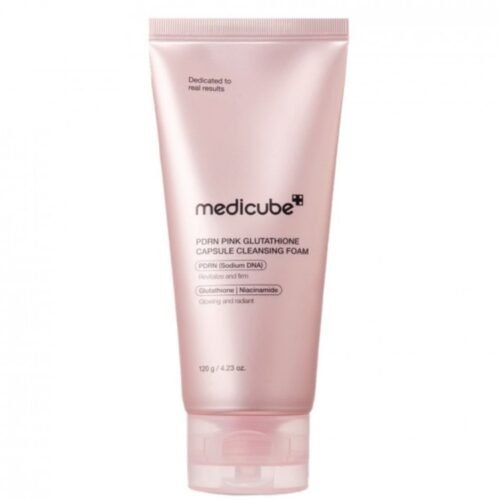Medicube PDRN Pink Glutathione Capsule Cleansing Foam 120g