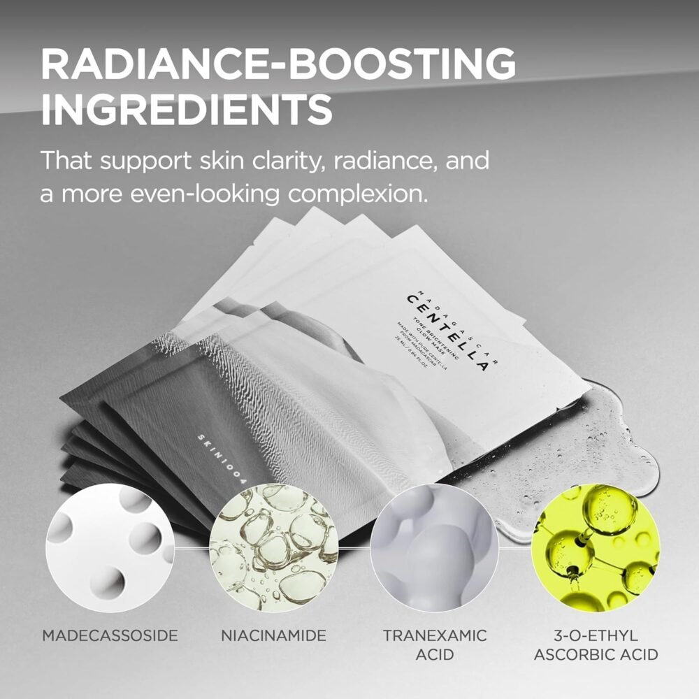 SKIN1004 Madagascar Centella Tone Brightening Glow Mask 25ml (1 Sheet)