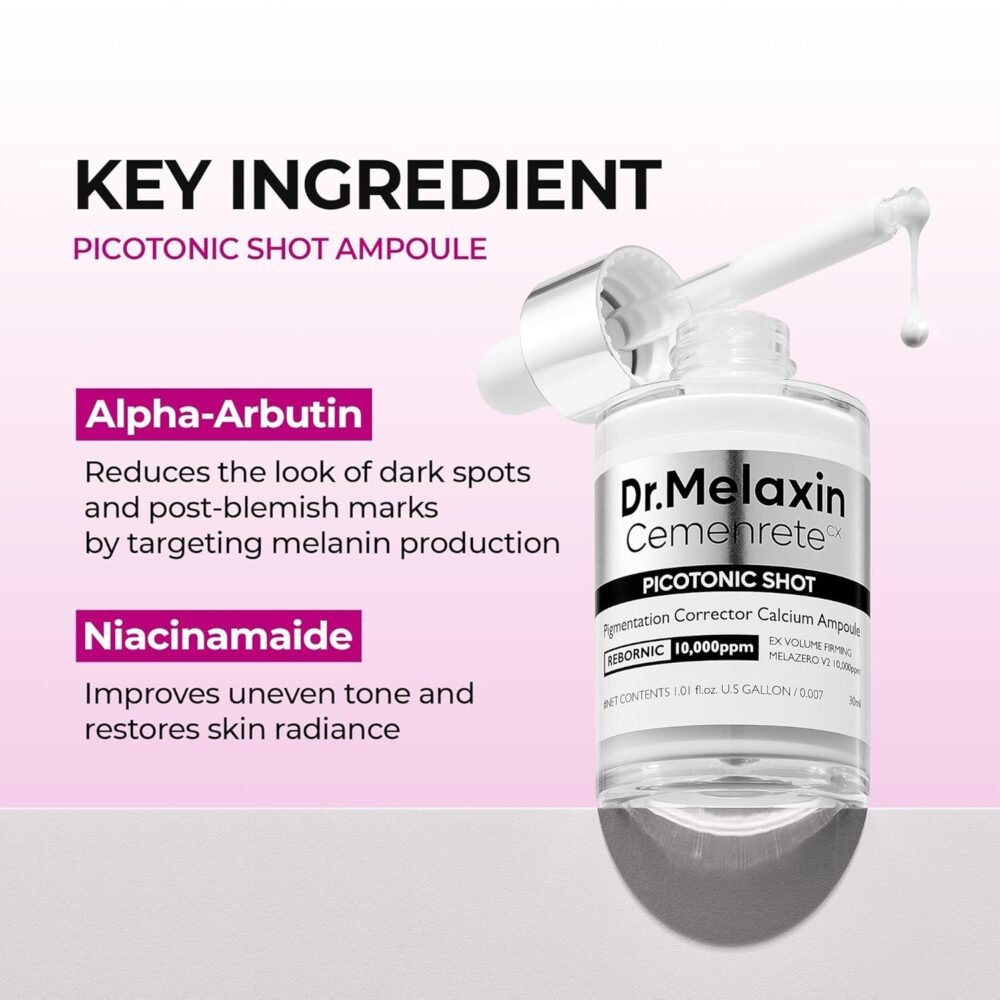 Dr. Melaxin Cemenrete Picotonic Shot Pigmentation Serum (30ml)