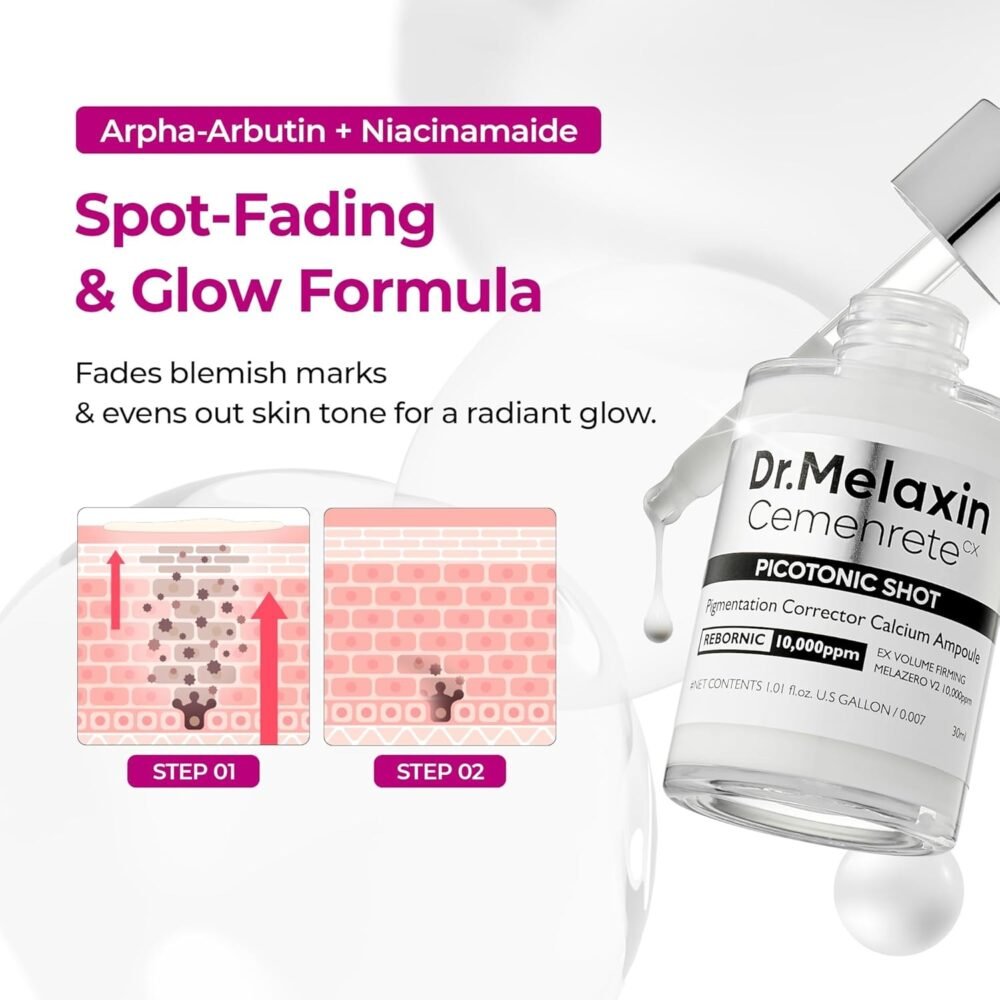 Dr. Melaxin Cemenrete Picotonic Shot Pigmentation Serum (30ml)