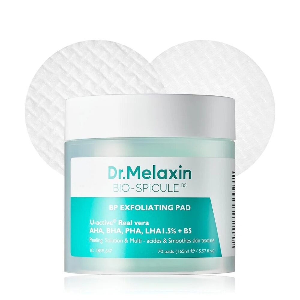 Dr. Melaxin Bio Spicule BP Exfoliating Pad (70 Pads, 165ml)