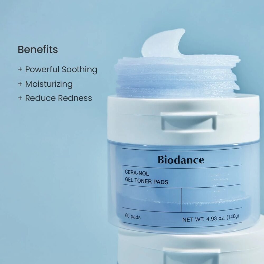 Biodance Cera-Nol Gel Toner Pads 60Pads 140G