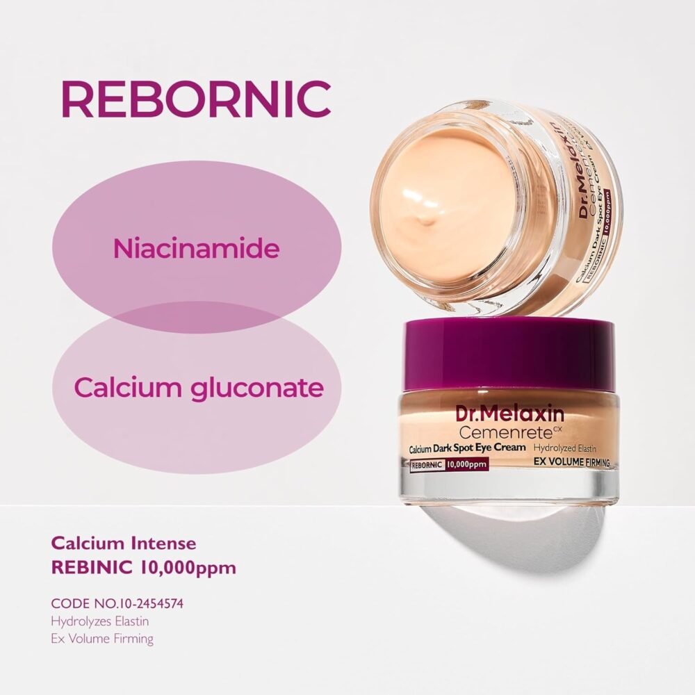 Dr Melaxin Calcium Dark Spot Cover Eye Cream 15G