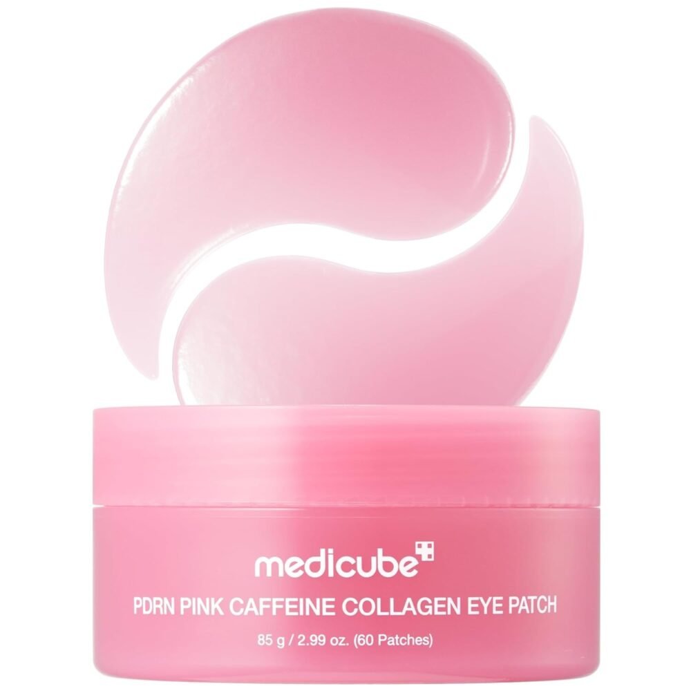 Medicube PDRN Pink Caffeine Collagen Eye Patch (60 patches / 85g)
