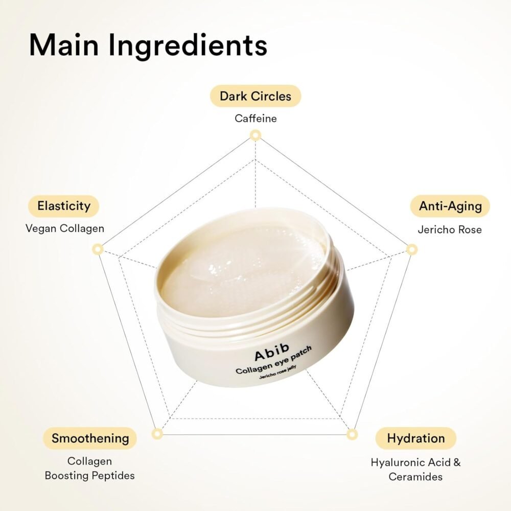 Abib Collagen Eye Patch Jericho Rose Jelly (60 patches / 30 pairs)
