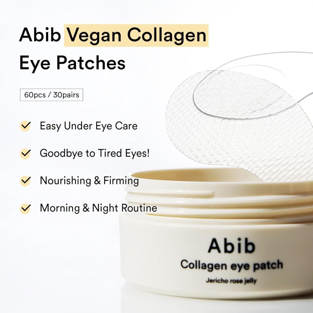 Abib Collagen Eye Patch Jericho Rose Jelly (60 patches / 30 pairs)