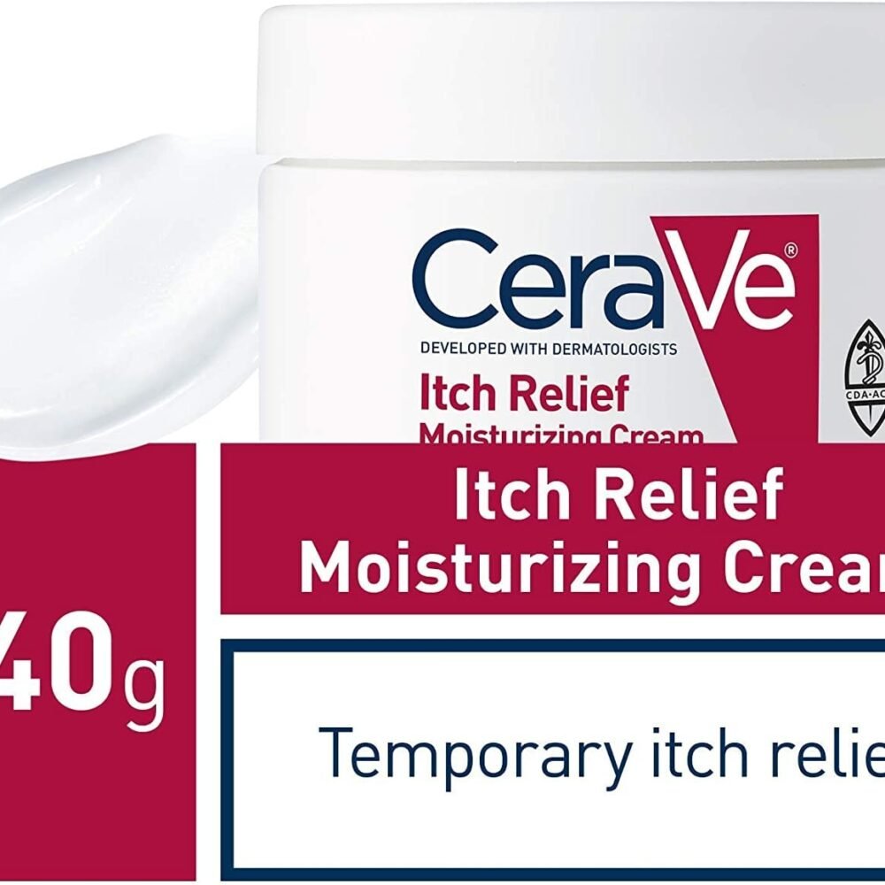 CeraVe Itch Relief Moisturizing Cream (12oz / 340g) USA