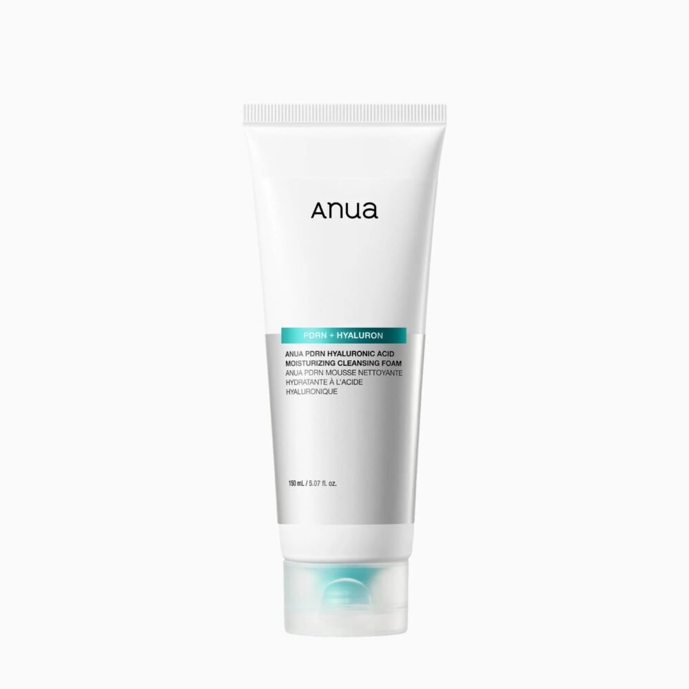 Anua PDRN Hyaluronic Acid Moisturizing Cleansing Foam (150ml)
