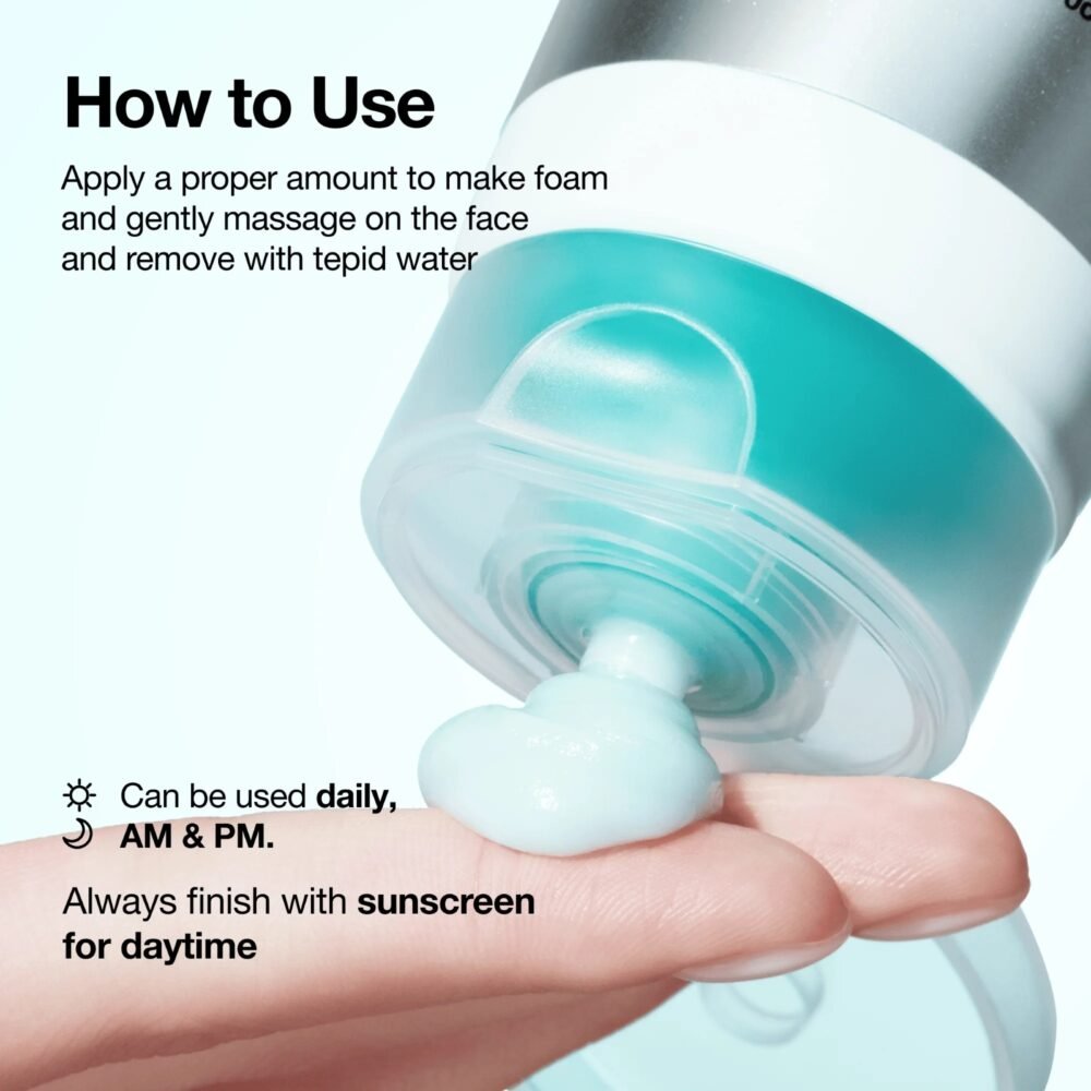 Anua PDRN Hyaluronic Acid Moisturizing Cleansing Foam (150ml)