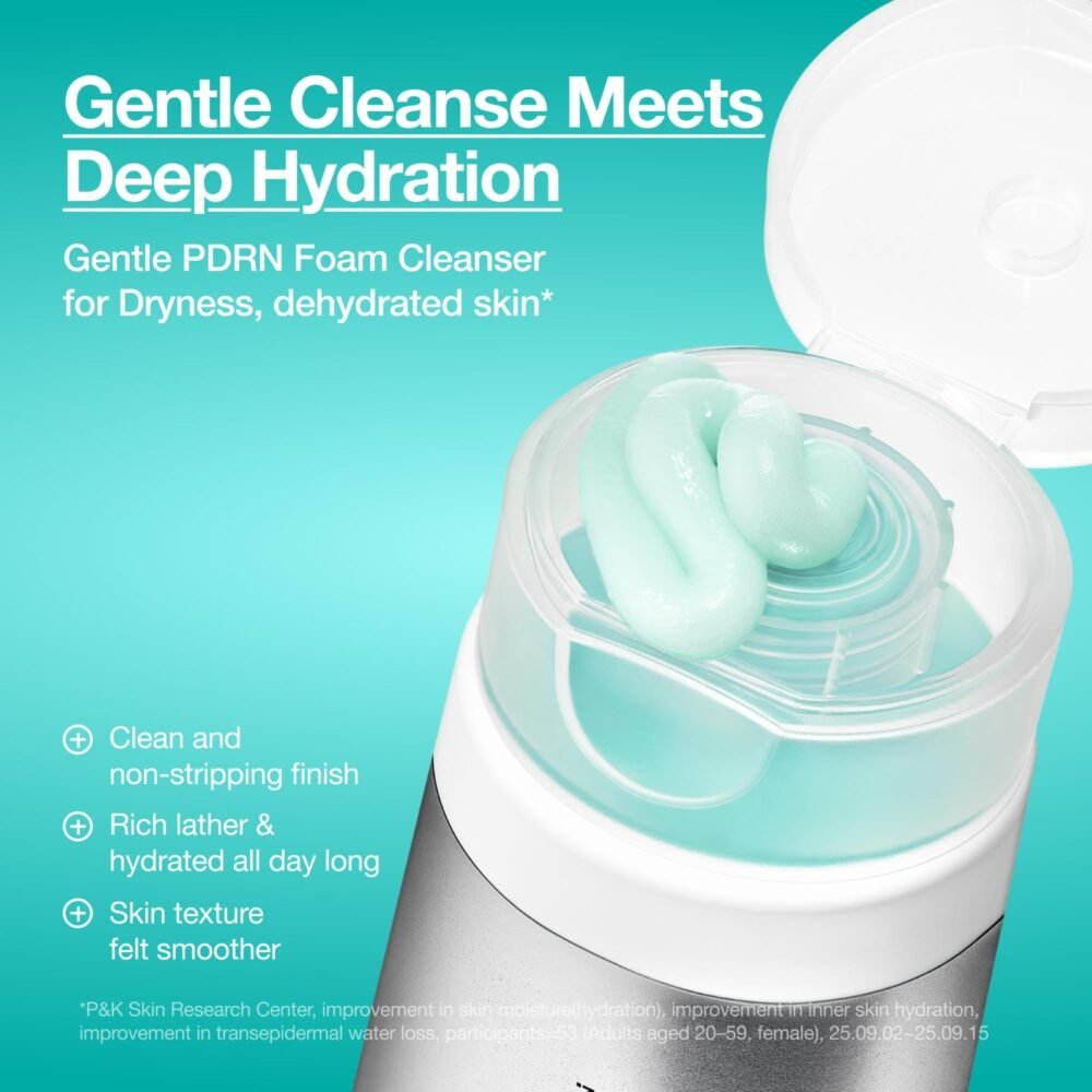 Anua PDRN Hyaluronic Acid Moisturizing Cleansing Foam (150ml)