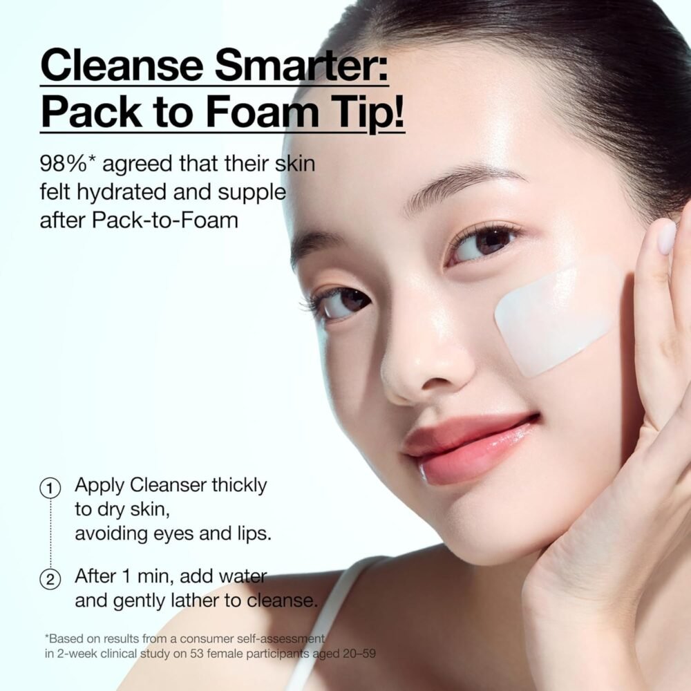 Anua PDRN Hyaluronic Acid Moisturizing Cleansing Foam (150ml)