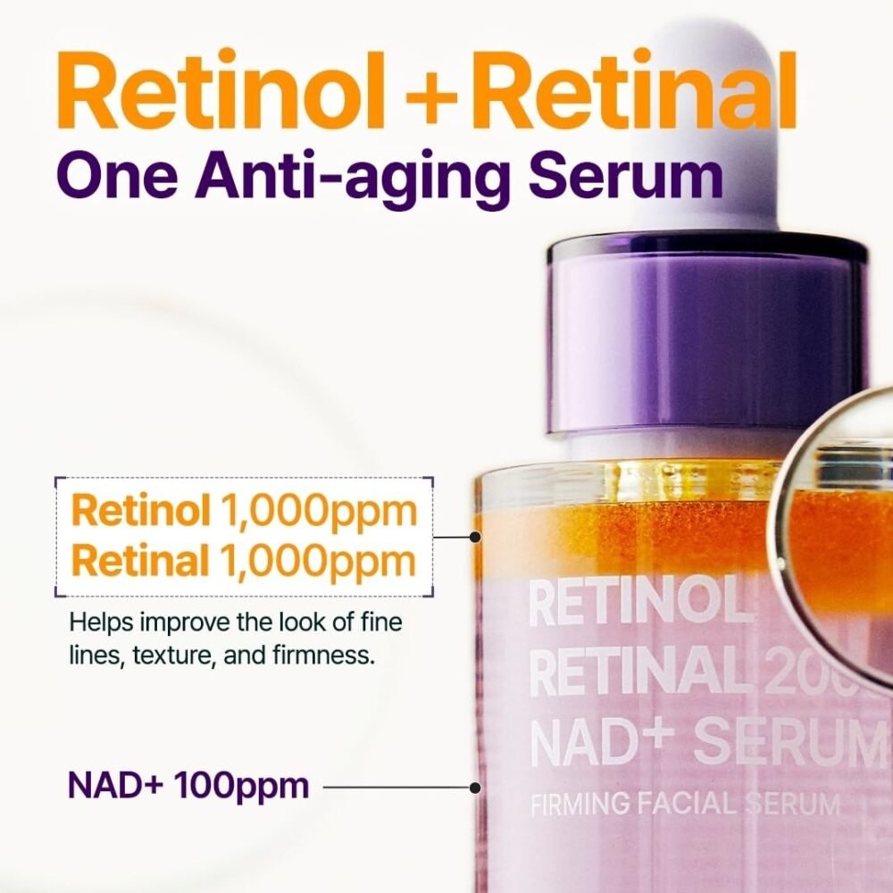 Purito Seoul Retinol Retinal 2000 NAD+ Serum (30ml)