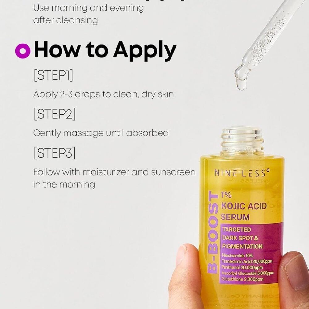 Nineless B-Boost 1% Kojic Acid Serum (30ml)
