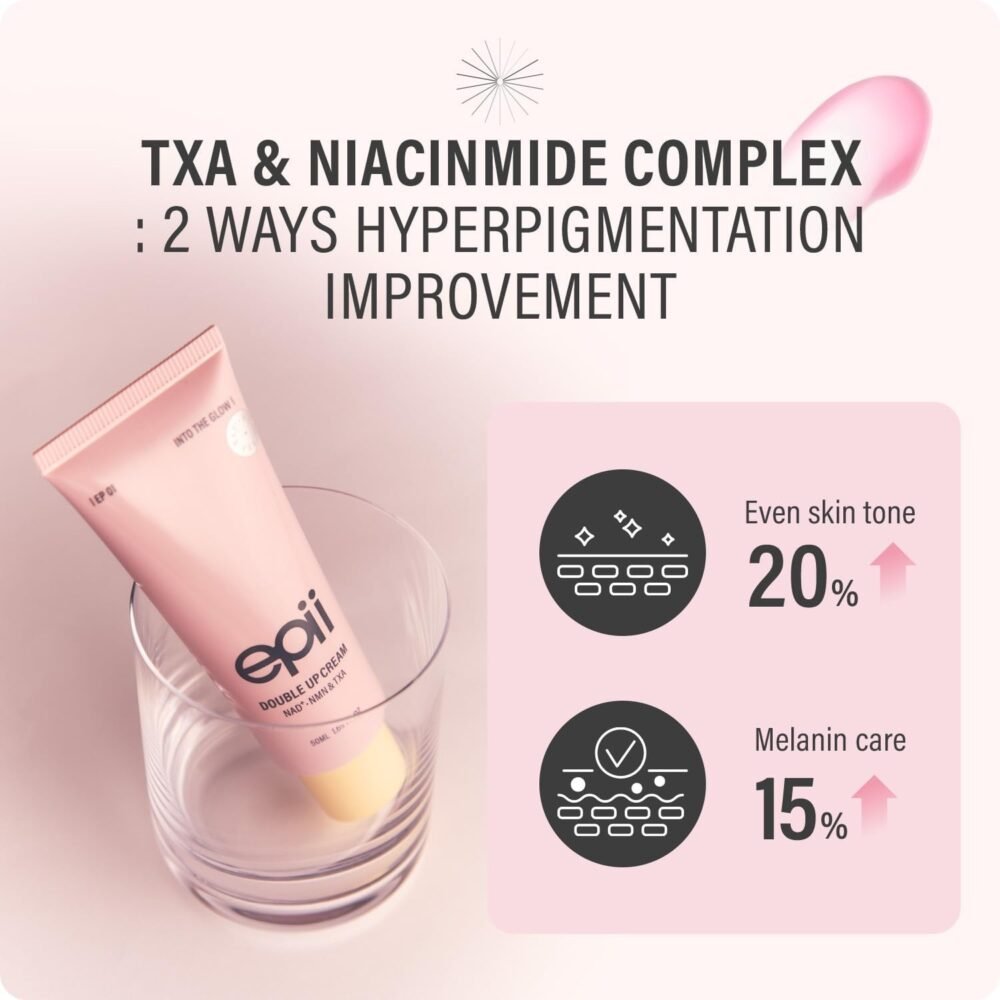 epii Double Up Cream (NAD+, NMN & TXA) 50ml